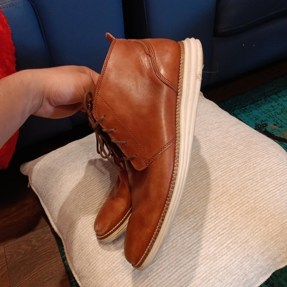 Cole Haan Men's Original Grand Chukka Boot Brown 10M - Picture 3 of 7